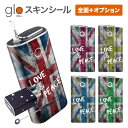 グローシール glo 送料無料 プレゼント ギフト グロー ケース 電子タバコ グロー タバコ グロー シール gloステッカー glo シール スキ..