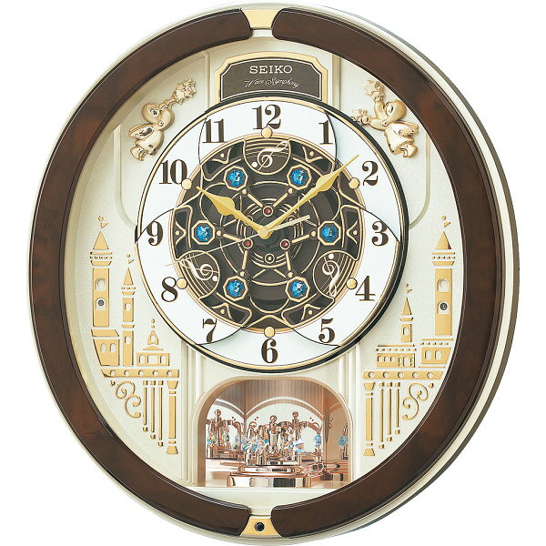 セイコー メロディ電波からくり掛時計(39曲入) 【10-112】▼ 次のイベント迄迄【ポイント2】 結婚内祝い 結婚祝い 出産内祝い お返し 新築内祝い 快気祝い 引き出物 見舞い ギフト [2]