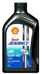 即納！944650020SHELL ADVANCE ULTRA 4Tシェル アドバンス ウルトラ4T10w401リットル欧州仕様パッケージ■100％化学合成■DUCATIドゥカティ純正指定オイル■カワサキ推奨オイル■ヨシムラ推奨オイル