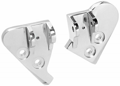 4544kuryakyn クリアキンドライバー ペグ マウント クローム 1ペア GL1800/F6B 01-15