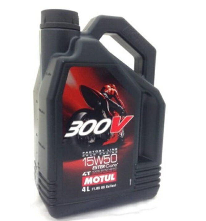 MOTUL 300V FACTORY LINE 15W50 4L`[Et@Ng[C15w504bgBdlpbP[W100w