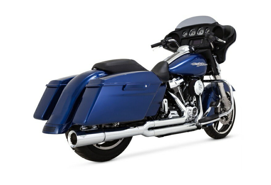 17383バンス＆ハインズVanceHines ProPipe 2-1 PCX プロパイプ クローム マフラー TOURING（M8） 17以降