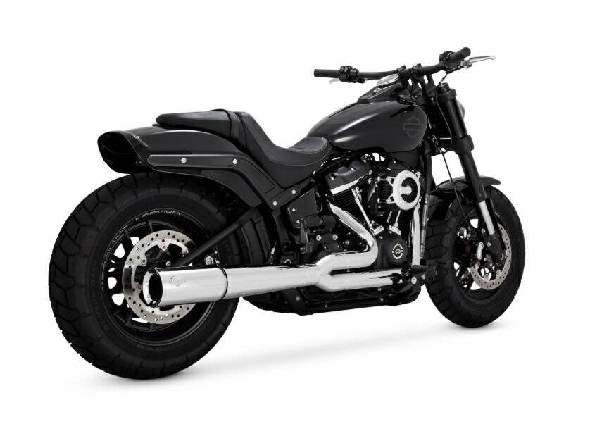 17387バンス＆ハインズVanceHines ProPipe 2-1 PCX プロパイプ クローム マフラー SOFTAIL 18-22