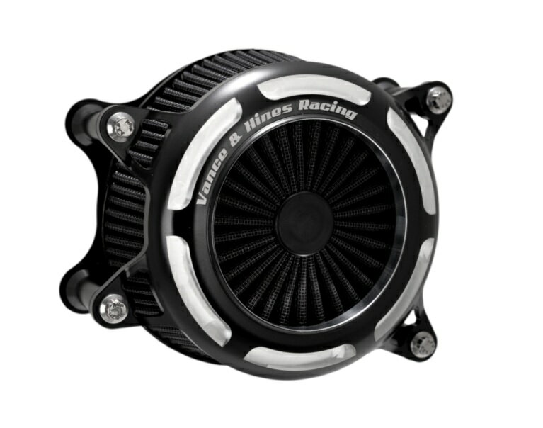 Rakuten - 41113バンス＆ハインズVanceHines VO2 エアインテイク ONYX ブラックコントラスト Sportster 91-22