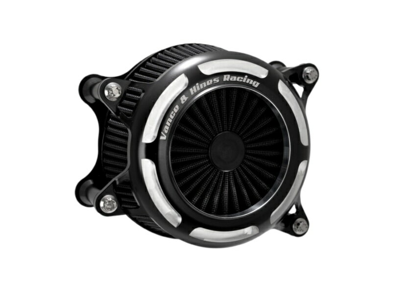 Rakuten - 41115バンス＆ハインズVanceHines VO2 エアインテイク ONYX ブラック TWIN CAM（ケーブル2本引き）99-17