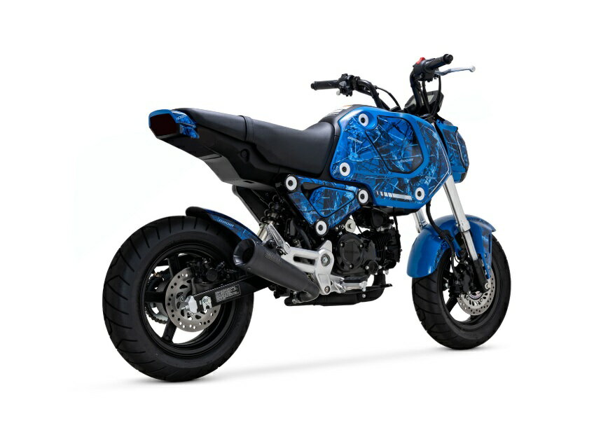 48237バンス＆ハインズVanceHines Upsweep アップスウィープ スリップオン ブラック マフラー MSX125／GROM 21年以降