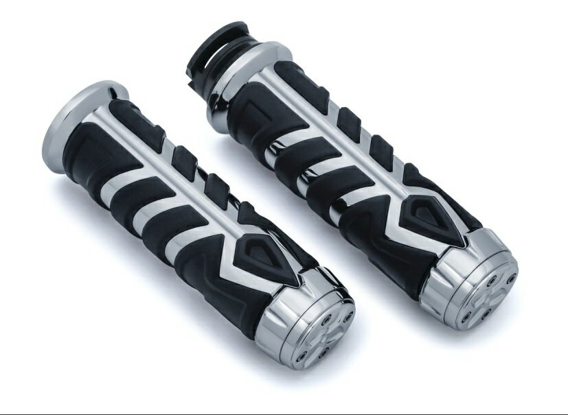 5628kuryakyn クリアキンスピアーグリップ CHR INDIAN SCOUT