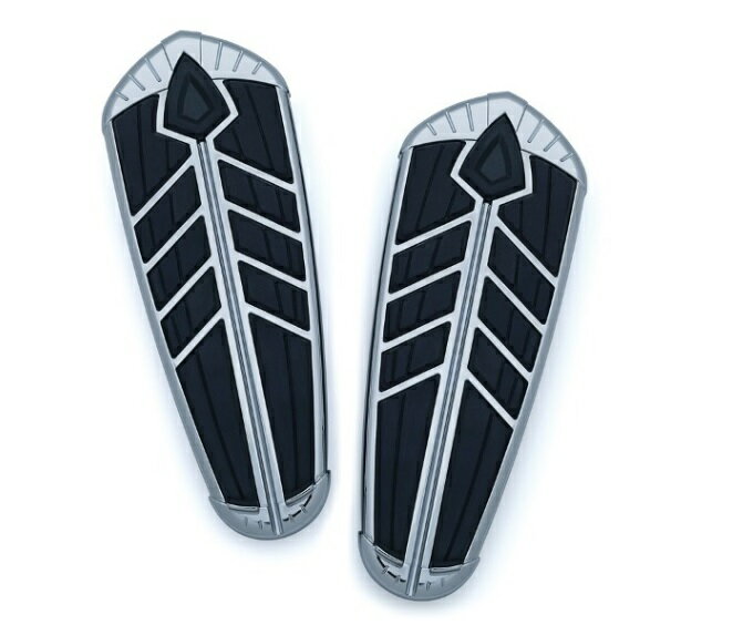 5650kuryakyn クリアキンスピアードライバーフットボードインサート インディアン用