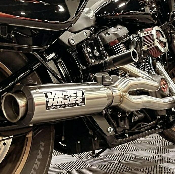 27337バンス＆ハインズVanceHines Competition Baffle PRO PIPE CHROME／BLACK