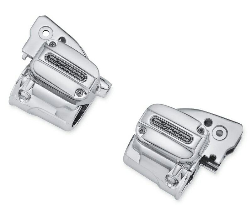 41700463クロームクラッチブラケット＆マスターシリンダーリザーバーキット