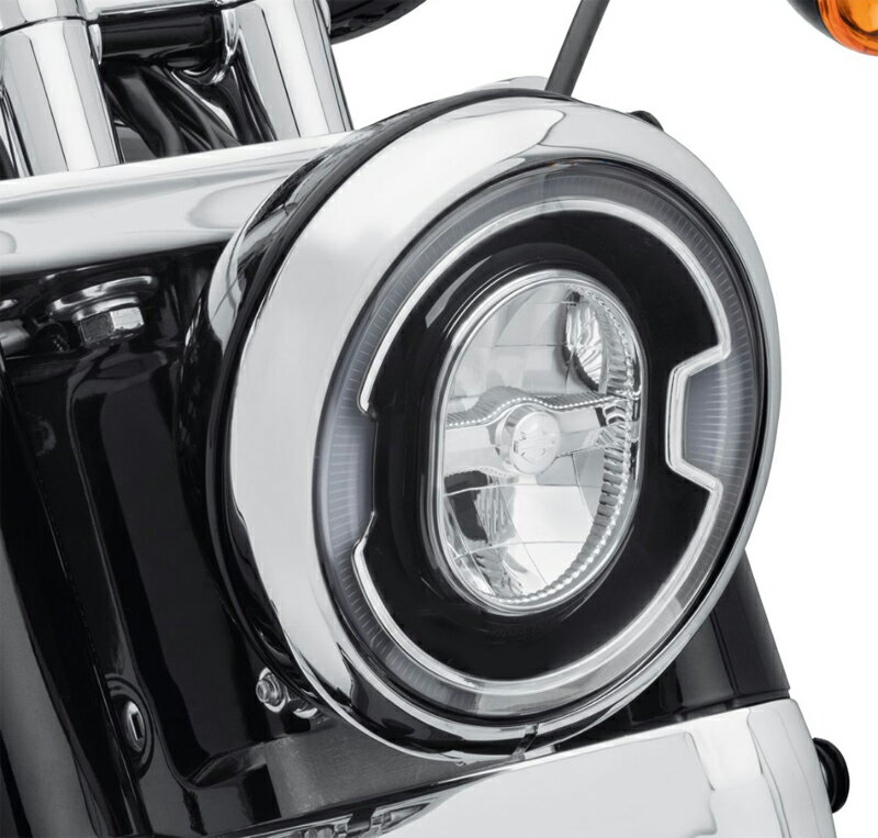 67700354AデーメーカーシグネチュアリフレクターLEDヘッドライト 7インチブラック