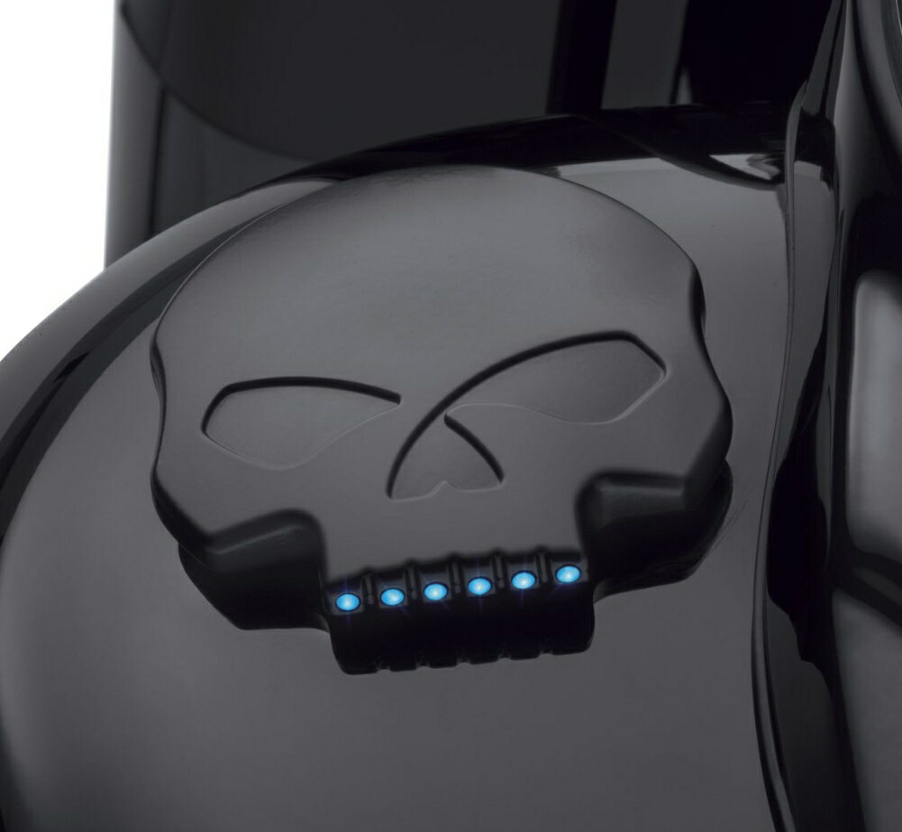 Rakuten - 70900781LEDフュエルゲージブラックスカル