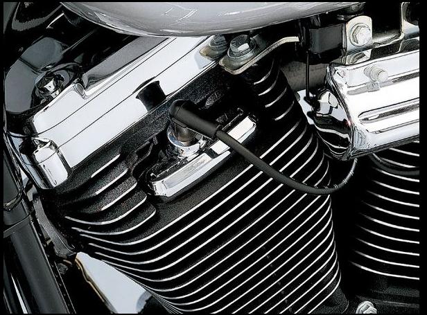 8315kuryakyn クリアキンスコーピオンスパークプラグヘッドボルトカバー