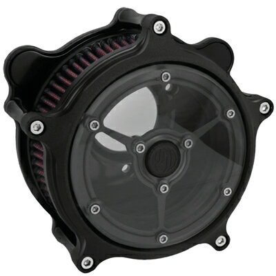 0206-2061-SMBローランドサンズデザインRSD　エアクリーナークラリティーブラックスポーツスター用