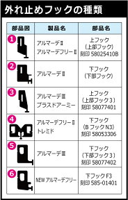 【部品】外れ止めフック