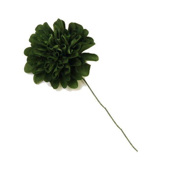 フェアリーピック カーネーション モスグリーン 緑 6個 造花 アートフラワー アーティフィシャルフラワー フラワーアレンジメント 花材