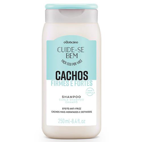 シャンプー 全てのカールヘア用 O Boticario Cachos FIRMES e FORTES Shampoo 250ml BT202573