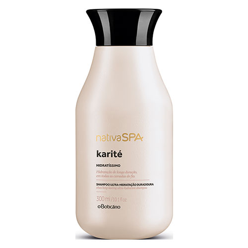 O Boticario Nativa SPA ナチーバ スパ ブラジルコスメ シャンプー KAR Karite Shampoo Hidratissimo 300ml BT202481