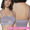 レディースブラジャー リラックスブラ 通気性 ブラジャー ストラップレスブラジャー チューブトップ パット無 ノンワイヤー レオパード 織模様 シャーク S M L 41092