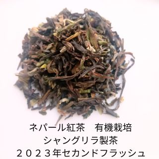 2023年 セカンドフラッシュ【300g】業務用卸　ネパール紅茶　最高級イラム　シャングリラ製茶　有機 　オーガニック 茶葉　紅茶