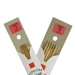 竹あみ針短5本針　【編み針】【ダイヤ毛糸】 ダイヤモンド毛糸　棒針