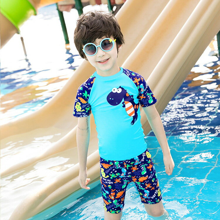 子供 水着 男の子 スクール水着 キッズ セパレート ジュニア 男児用 3点セット 小学生 90cm 100cm 110cm 120cm 130cm こども サーフパンツ キャップ 帽子付き スポーツ 練習用 スイムウェア かわいい 水遊び