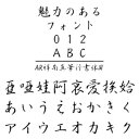 ・AR祥南真筆行書体Mは、柔らかいタッチでデザインされた女手の行書体です。 ・宛名書きばかりでなく、本文にもご使用いただけます 【 ダウンロードファイルサイズ：3,123 KB 】