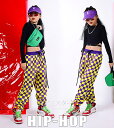 ジャズ ダンス 衣服 トップス tシャツ 無地 キッズ ダンス衣装 長袖 パーカー サルエルパンツ チェック パンツ 上下 ダンス 衣装 応援団 体操服 ステー...