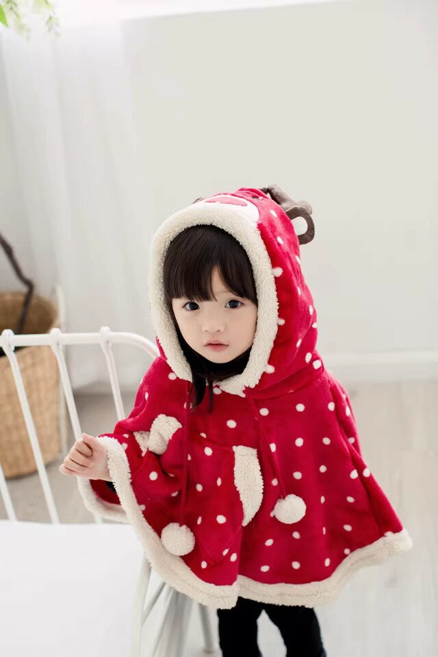 【送料無料】 サンタ服 キッズ マント 女の子 キッズ サンタコスプレ クリスマス衣...
