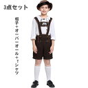 送料無料 ハロウィン 仮装 子供 キッズ 男の子 ビール祭り カジュアル セットアップ 新劇舞台服 パーカー ジャージ 7分袖 コスプレ クリスマス パーティー 3点セット コスプレ スウェット コスチューム 仮装衣装 日常着 ブラウン 子どもの日 ギフト