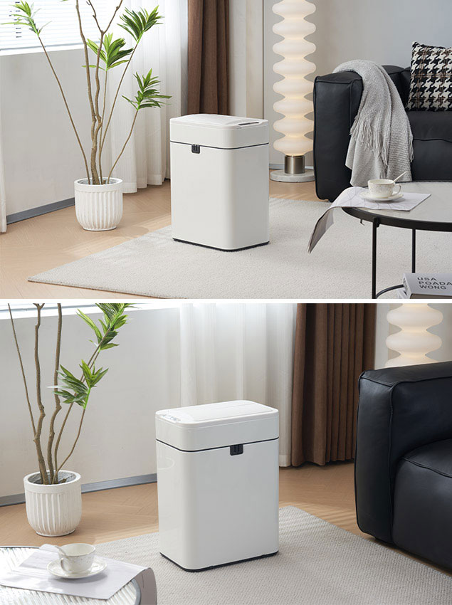 ゴミ箱 50L自動開閉 ごみ箱 自動 上向き おしゃれ 45L 45リットル 50リットル ふた付き スリム 紐付きゴミ袋 大容量 キッチン リビング ごみ箱 センサー式ゴミ箱 大型 ステンレス製 ペダルいらず ダストボックス ごみ箱 資源ゴミ 新作 ホ [2]