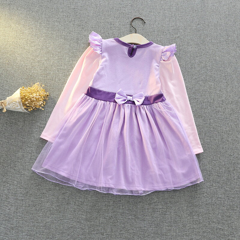 キッズ プリンセス ワンピース 子供 なりきり ドレス 仮装コスチューム 衣装 ハロウィン 衣装 子供服 女の子 衣装 ハロウィン コスプレ 子供ドレス 発表会 誕生日 プリンセスワンピース 仮装 女の子 ワンピース フラワーガール amistad-10009429 ソファカバー専門店AMISTAD サンプル画像3