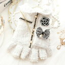 犬服 ペット服 ワンピース 厚手 女の子 フォーマル ウェディングドレス 結婚式 犬服 犬用 暖かい ドッグウェア ペット服フォーマル ドレス 結婚式披露宴 パ...