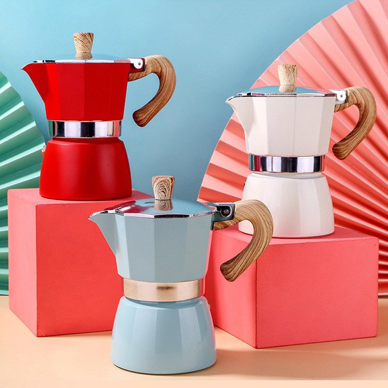 エスプレッソメーカー コーヒー マキネッタ コーヒーパーコレーター ガス 電気スト...