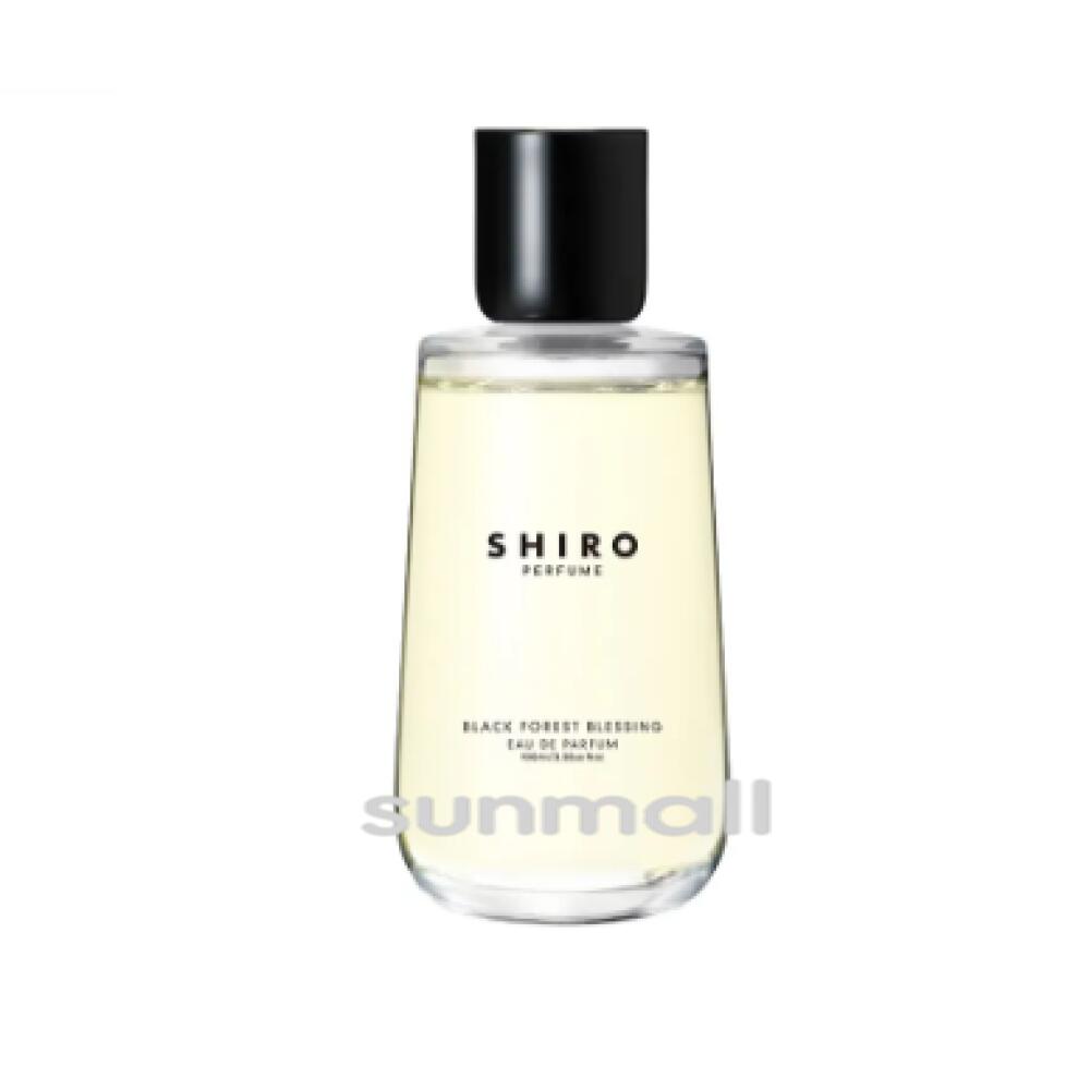 shiro シロ BLACK FOREST BLESSING ブラック フォレスト ブレッシング オードパルファン100mL／オードパルファン 正規品 時間とともに変化する香りのグラデーション ハーバル ムスク アンバー ギフト プレゼント 香水50ml shiro香水 人気