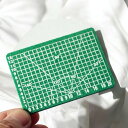 90000353(1点)ミニチュア計測グリッドカード 小型計測ツール 角度計測カード 裁縫用グリッドカード ミニチュア製図ツール 精密作業用ツール 多用途計測カ...