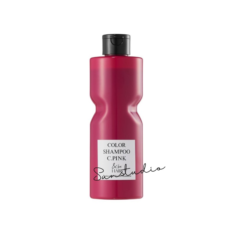 ＆be アンドビー カラーシャンプー C.Pink本体 280ml　正規品 ブリーチ髪も艶色キープ！