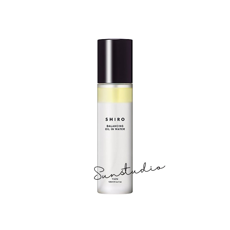 shiro シロ ゆず オイルインウォーター 120mL/2層式ミスト化粧水 高保湿 化粧水 正規品 ゆず香る高保湿ミスト。乾燥対策も気分転換もこれ1本 高保湿フェイスミスト メイクの上から使える shiro化粧水 オイルイン化粧水 自然派コスメ