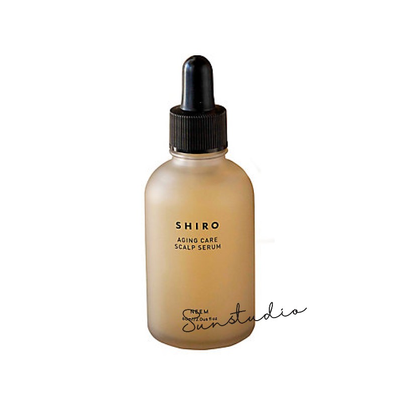 shiro シロ ニーム頭皮セラム 60mL／頭皮セラム 正規品 スカルプセラム 頭皮ケア用美容液 頭皮の乾燥・におい対策に。自然派スカルプセラム 頭皮環境 SHIRO スカルプトリートメント