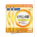 fancl ファンケル ビタミンB群(30日分)X3袋【お徳用3点セット】(8種配合・栄養機能食品)ビタミンB群8種類+イノシトールを手軽に補給 ナイアシン パントテン酸 B12 イノシトール 健康食品 無添加 パウチタイプ 日本製
