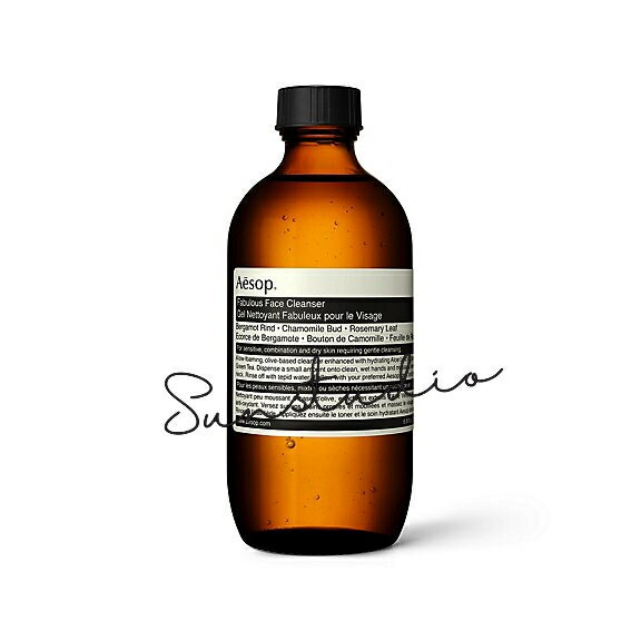 aesop イソップ ファビュラス フェイス クレンザー 200mL／洗顔ジェル 正規品 肌にやさしい 洗顔 ナチュラル成分 クレンザー