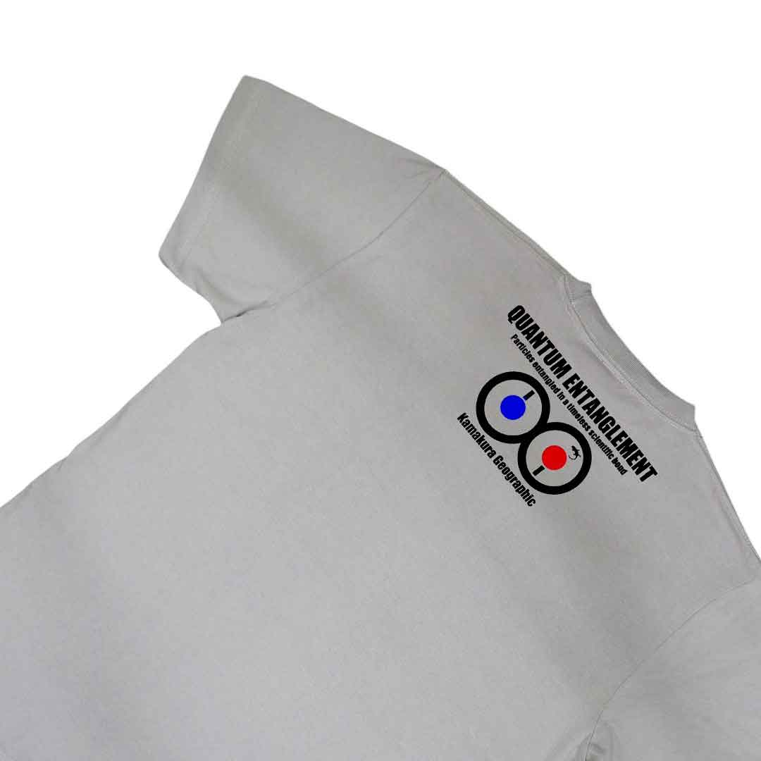 樂天商城 - 【鎌倉Tシャツ 2026】サイエンスTシャツ 【鎌倉Tシャツ （サイエンス）/ Quantum Entanglement 量子もつれ】シルクプリント 洗濯OK ギフトにも最適 ScienceTシャツ ギフトに最適 半袖Tシャツ コットン 無風 鎌倉土産にピッタリ 湘南 江の島 鎌倉 ご当地T オリジナル