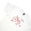 オリジナルTシャツ【鎌倉Tシャツ / バイク・ホワイト(レッド)】グラフィックTシャツ シルクスクリーンプリント 手描きTシャツ オリジナルTシャツ 洗濯OK ギフトに最適 鎌倉・湘南・江の島 赤い自転車 半袖Tシャツ コットンシャツ お土産Tシャツ 自転車 着心地最高 2,530円