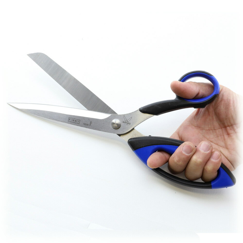 【厳選・あまり無い最大級並の大きさ】大型の仕立てハサミ 驚きの切れ味とスタイリッシュなデザインはゾーリンゲン産の証 全長31センチ 大きなサイズが特徴 ハサミ好...