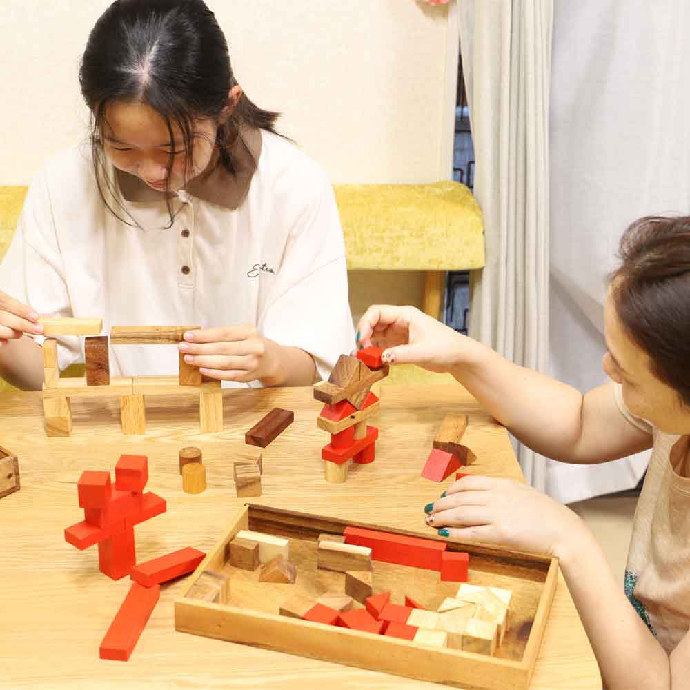ロックスモーション|木製パズル脳トレ|メッセージ刻印無料