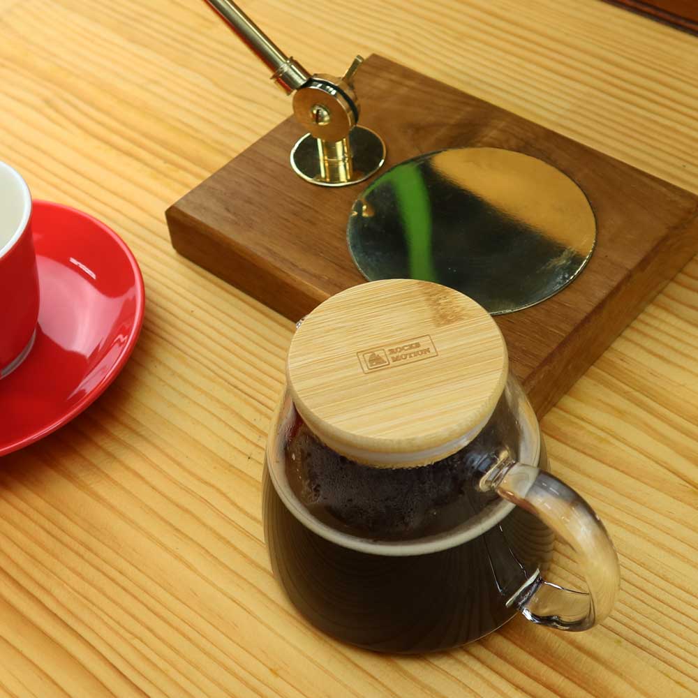 贅沢に優雅な時間|真鍮製コーヒースタンドセット|珈琲ドリッパー|夏はアイスコーヒー