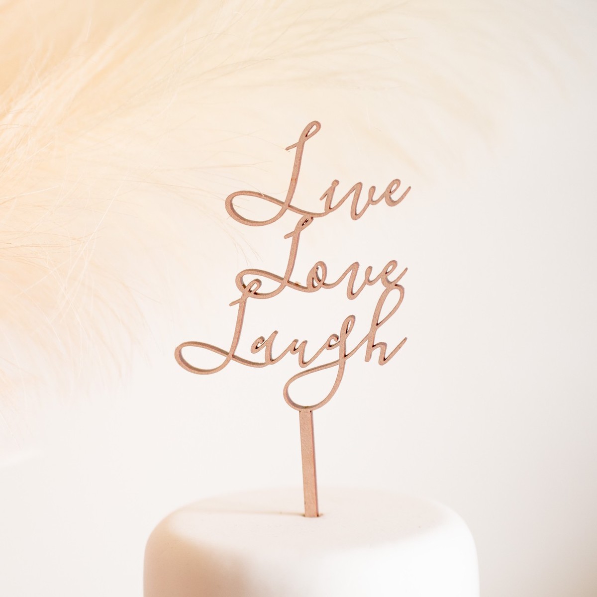 木製 ケーキ トッパー Live Love Laugh Happy Wedding 結婚式 前撮り ウエディング wood アイテム フォト ウッド レター バナー ウェディング パーティー 2次会 ビーチ リゾート おしゃれ 新郎 新婦 花嫁 飾り インスタ 映え SNS Best Day Ever Just Married [R] 3
