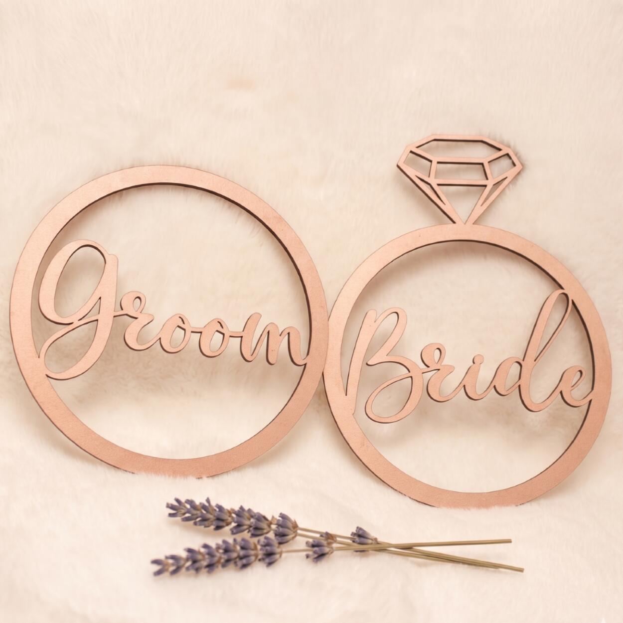 木製 レター バナー Bride & Groom ブライド グルーム フォトプロップス ウエディング フォト グッズ ウェディング 小道具 前撮り小物 写真 撮影 結婚式 前撮り アイテム ウッド パーティー Just Married おしゃれ レターバナー 新郎 新婦 花嫁 飾り インスタ映え SNS映え