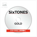 CD / SixTONES / GOLD (CD+DVD) (初回盤B) / SECJ-104(2)
