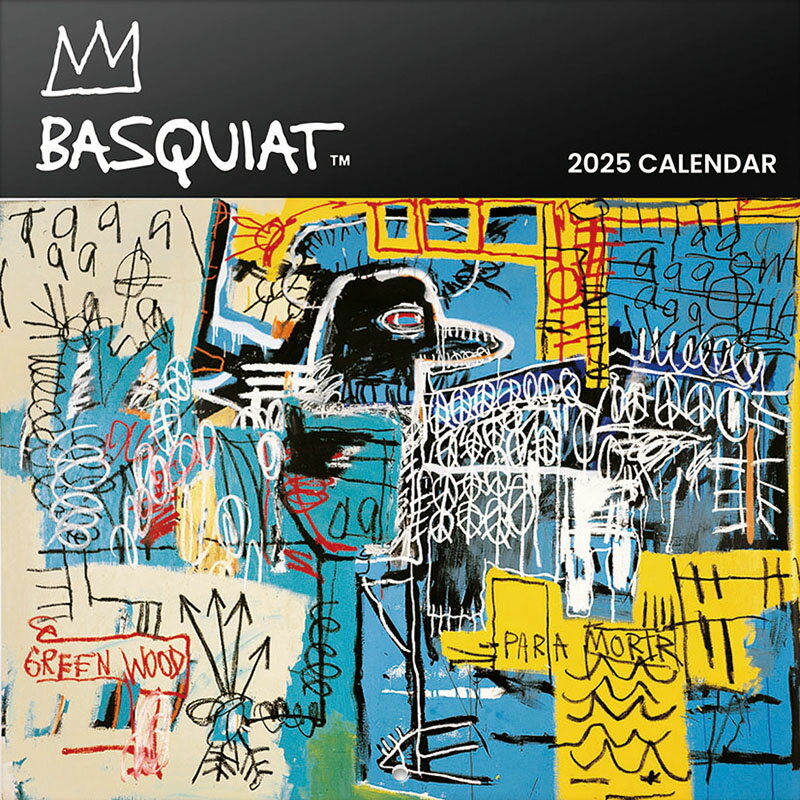 【送料込み】【取寄商品】 2025年カレンダーバスキア（輸入版）25CL-0535[10/19発売]